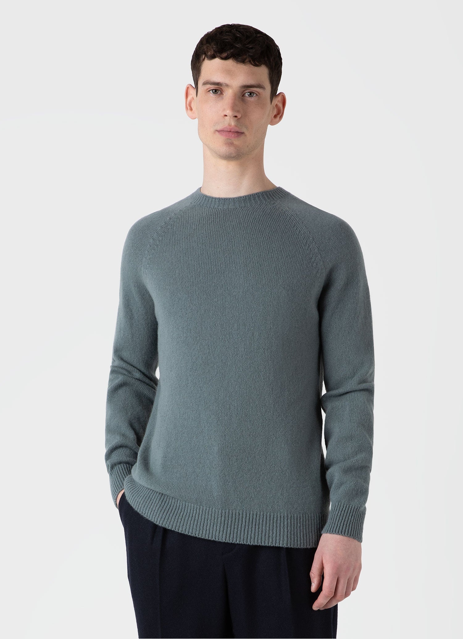 Lambswool Crew Neck Jumper - 2