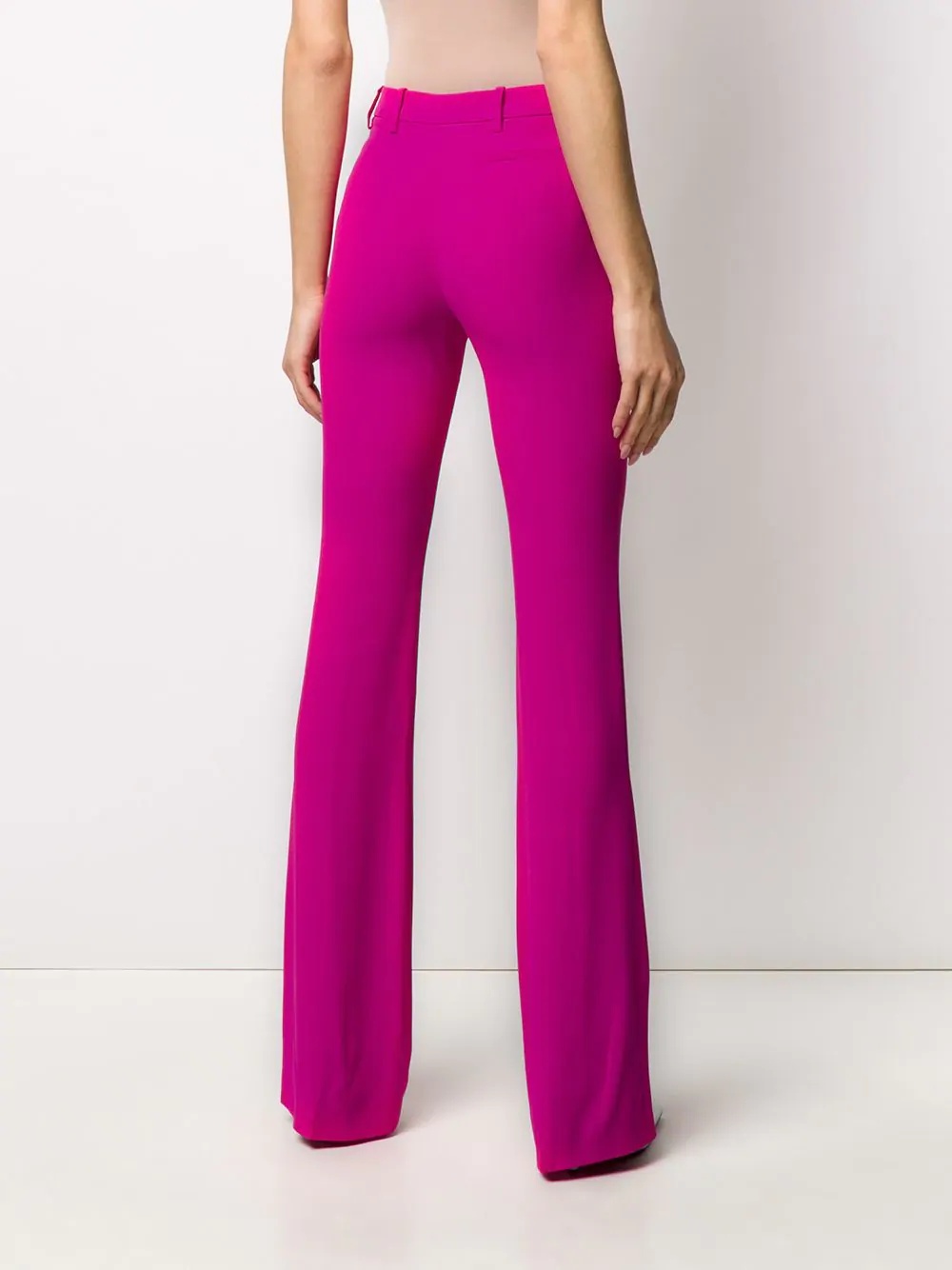 flared tailored trousers - 4