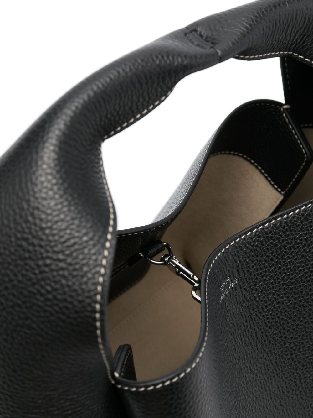 leather bucket bag - 4