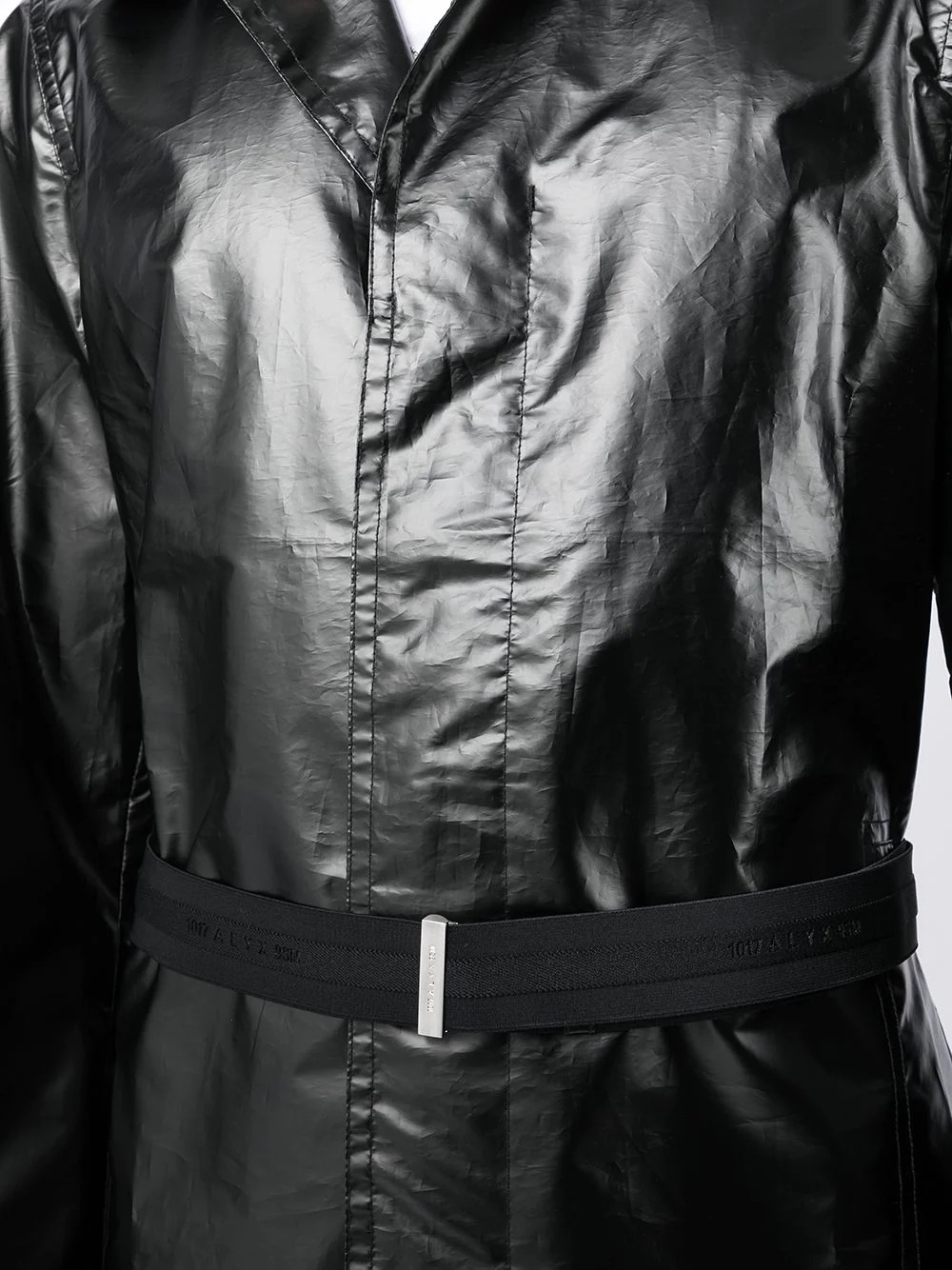 lightweight belted raincoat - 5