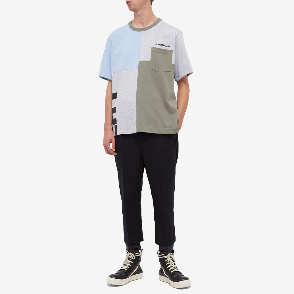 Helmut Lang Logo Patchwork Tee - 6