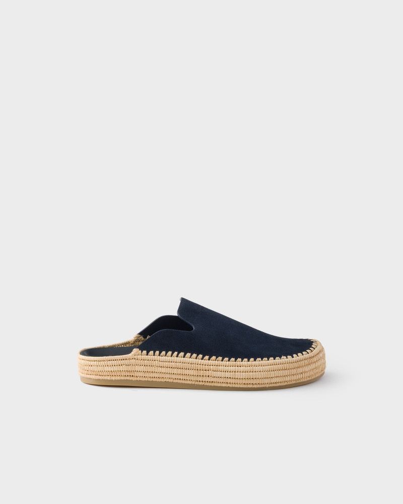 Prada Suede mules outlook
