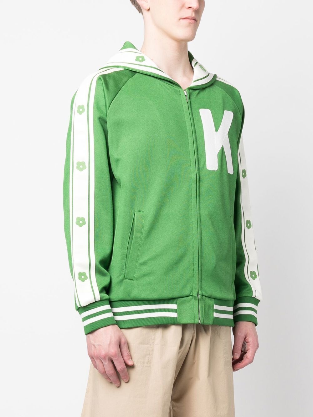 elephant-print varsity jacket - 4