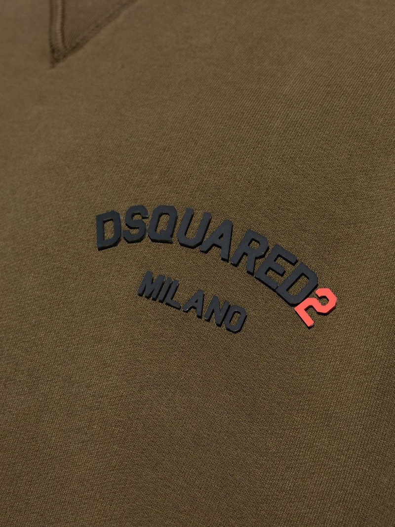logo-appliqué sweatshirt 5