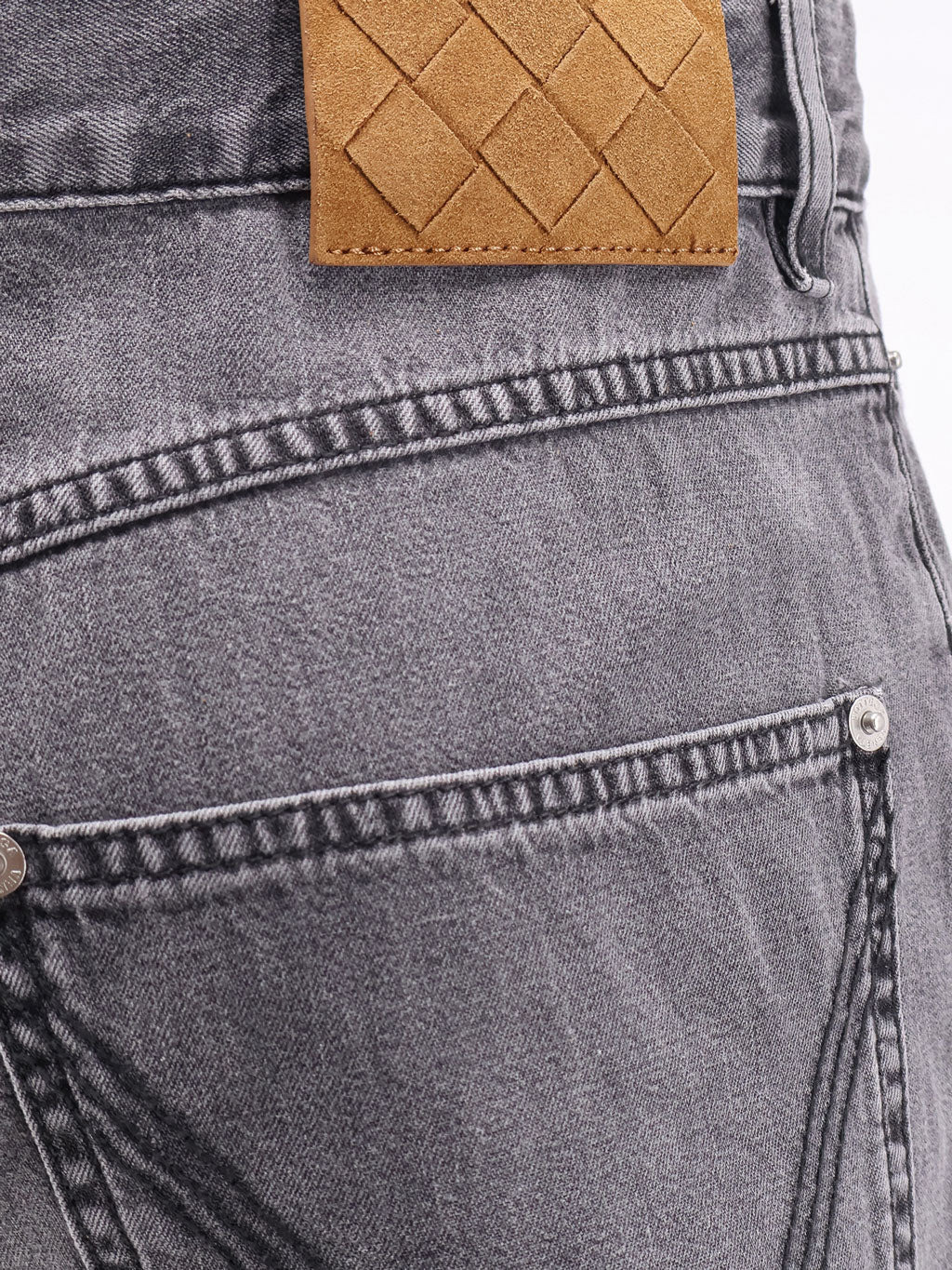 Bottega Veneta Men Light Denim Trousers - 5