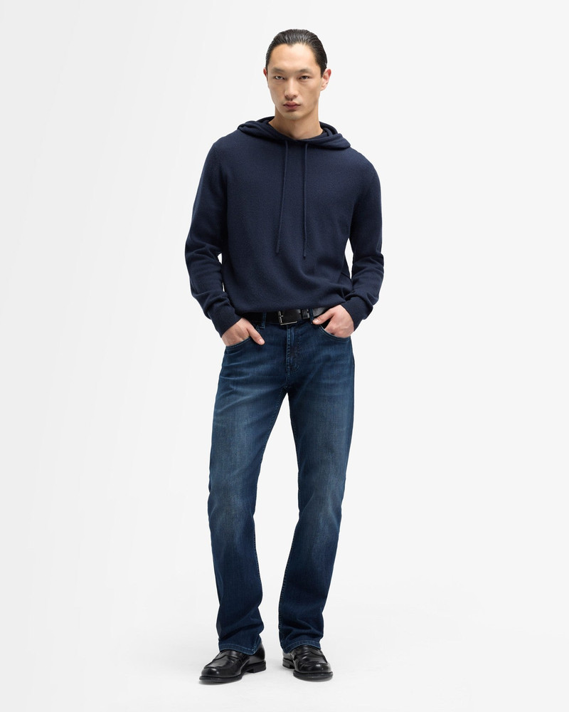 7 For All Mankind The Straight in Dark Blue outlook