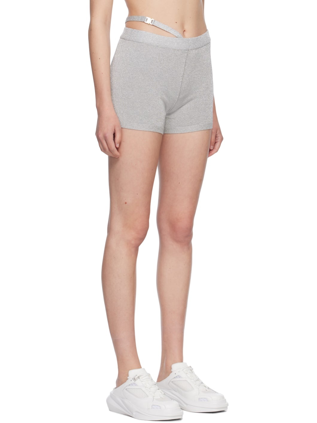 Silver Buckle Shorts - 2