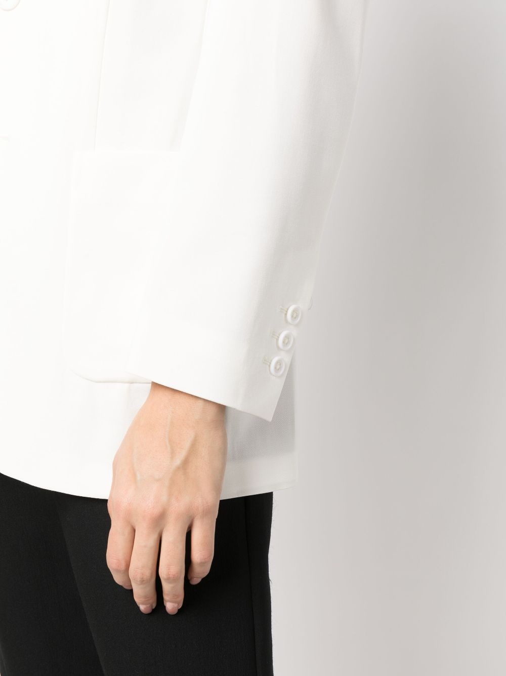 button-fastening blazer - 5
