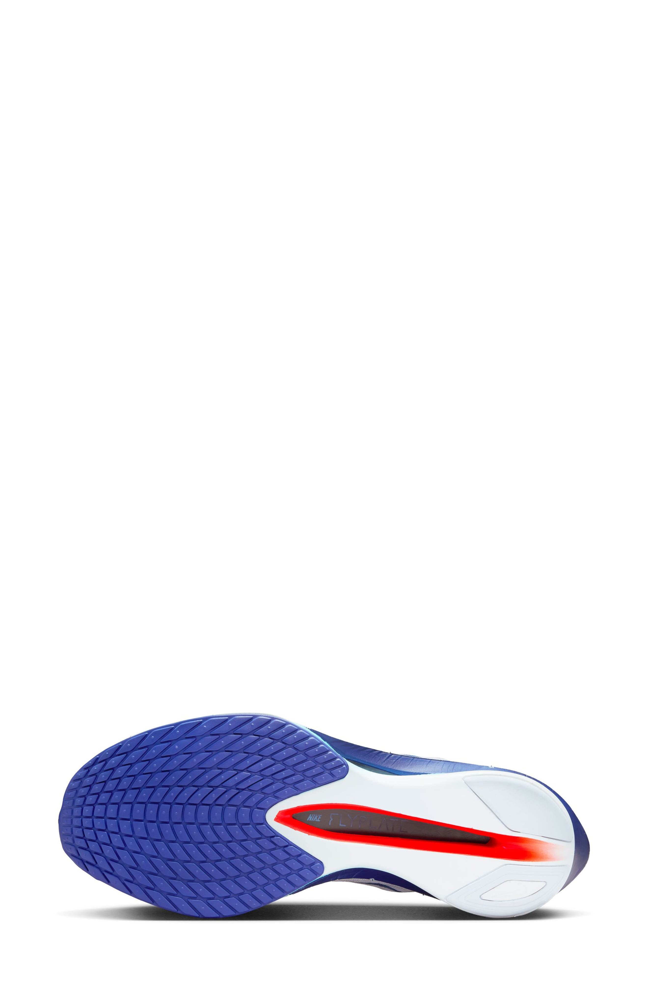 Nike ZoomX Vaporfly Next 4 Racing Shoe in Ghost/Blue/Persian Violet at Nordstrom - 4