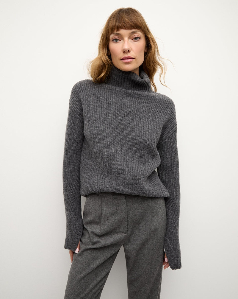 VERONICA BEARD MATILDA MERINO WOOL TURTLENECK outlook