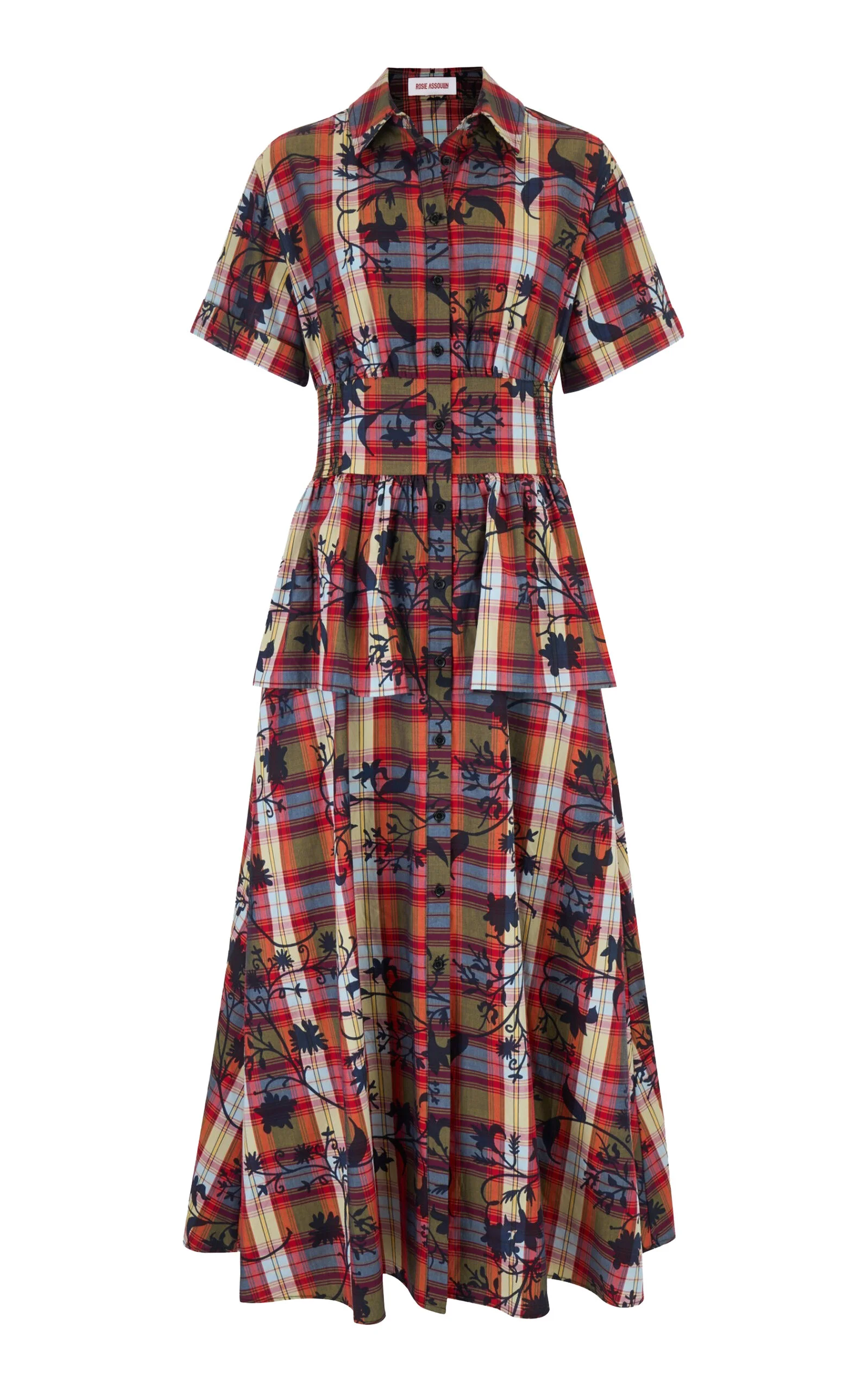 Boogie Woogie Bugle Boy Plaid Poplin Dress - 1