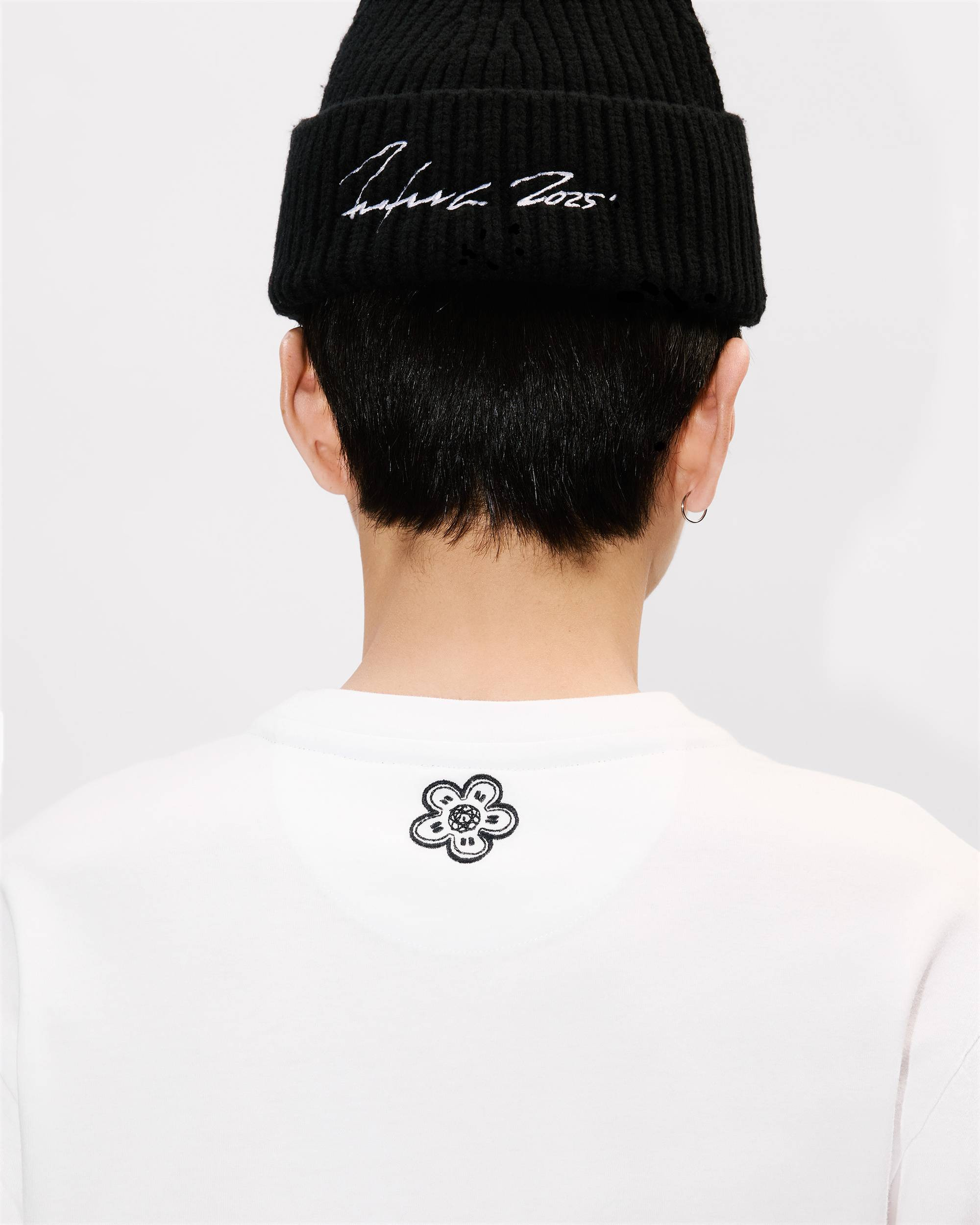 'Kenzo x Futura 2000' embroidered T-shirt in cotton - 7