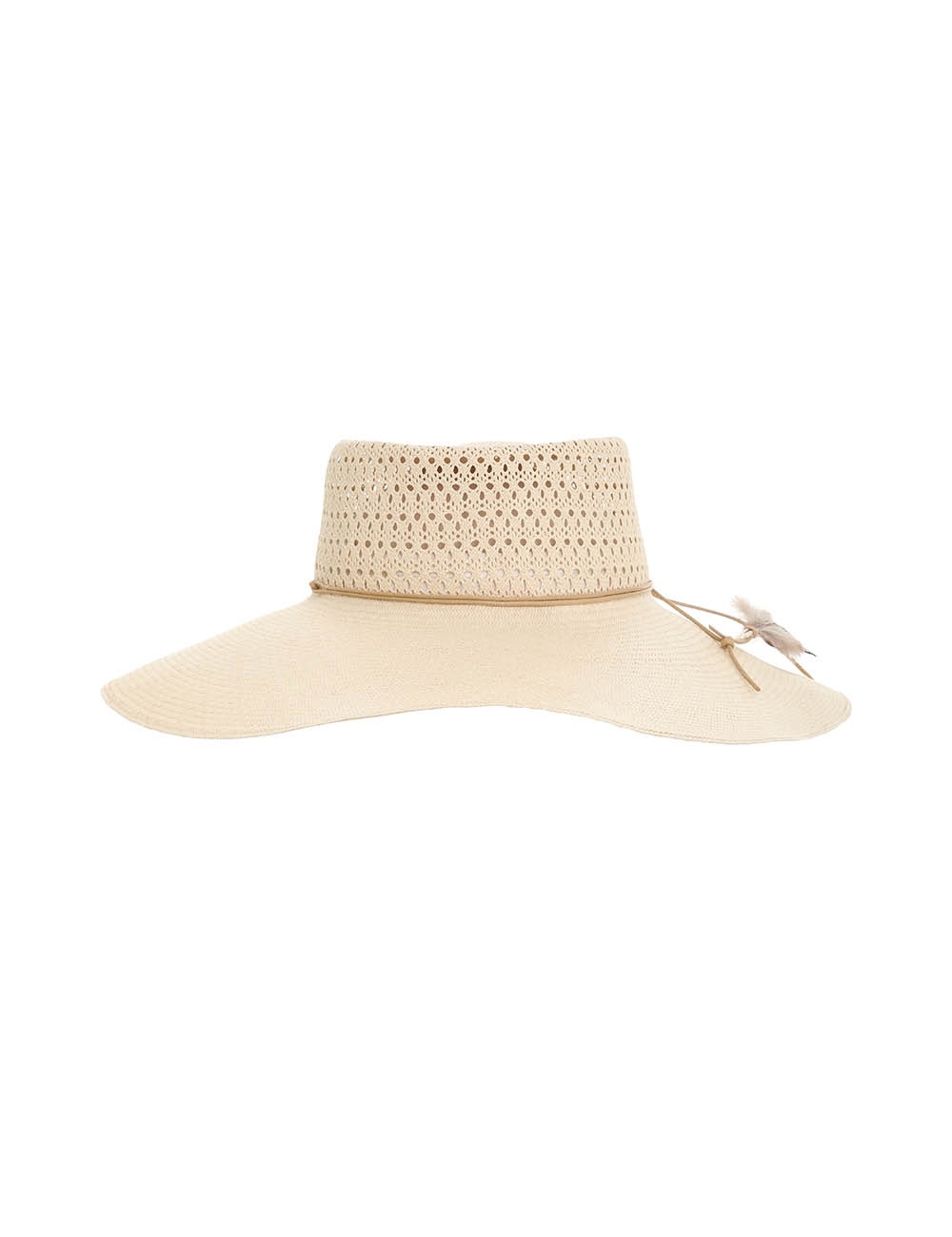 OPEN WEAVE CROWN BOATER - 3