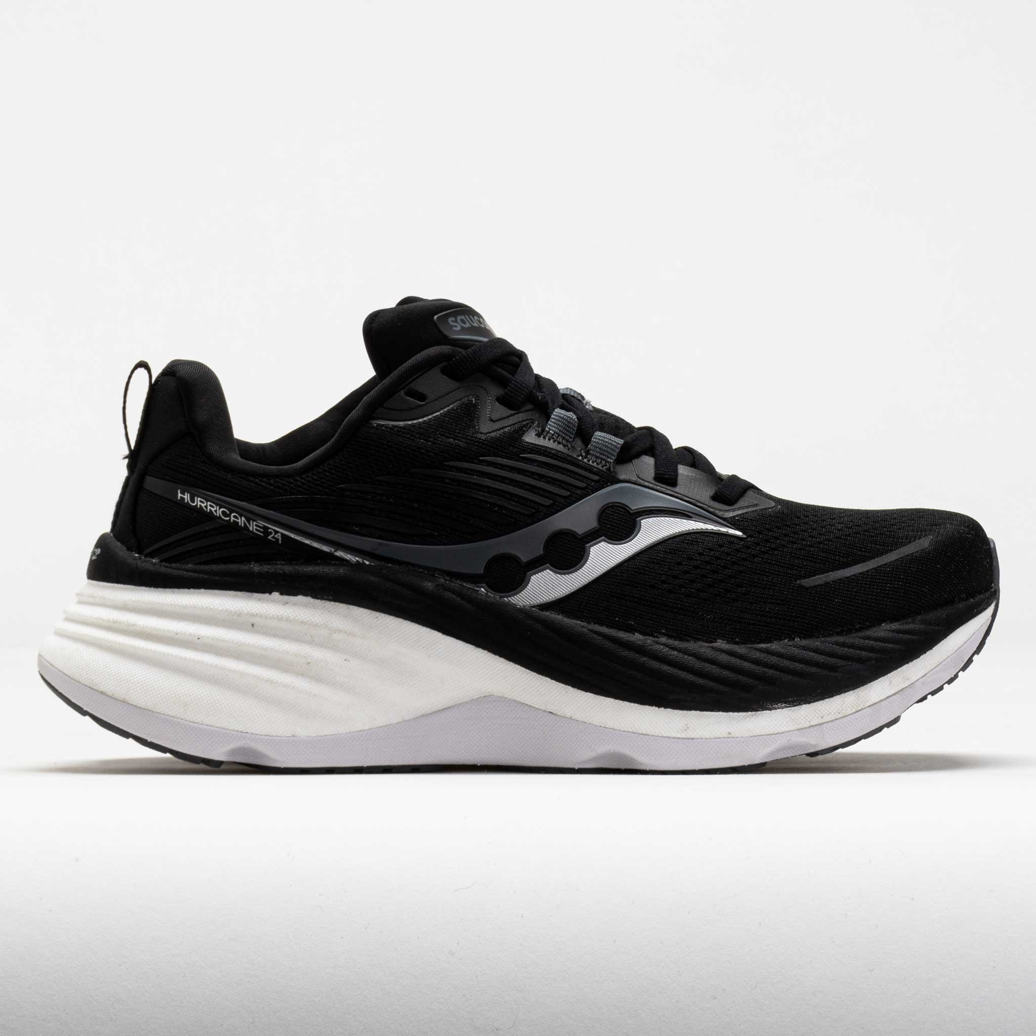 Saucony Hurricane 24 Women's Black/Carbon - 1