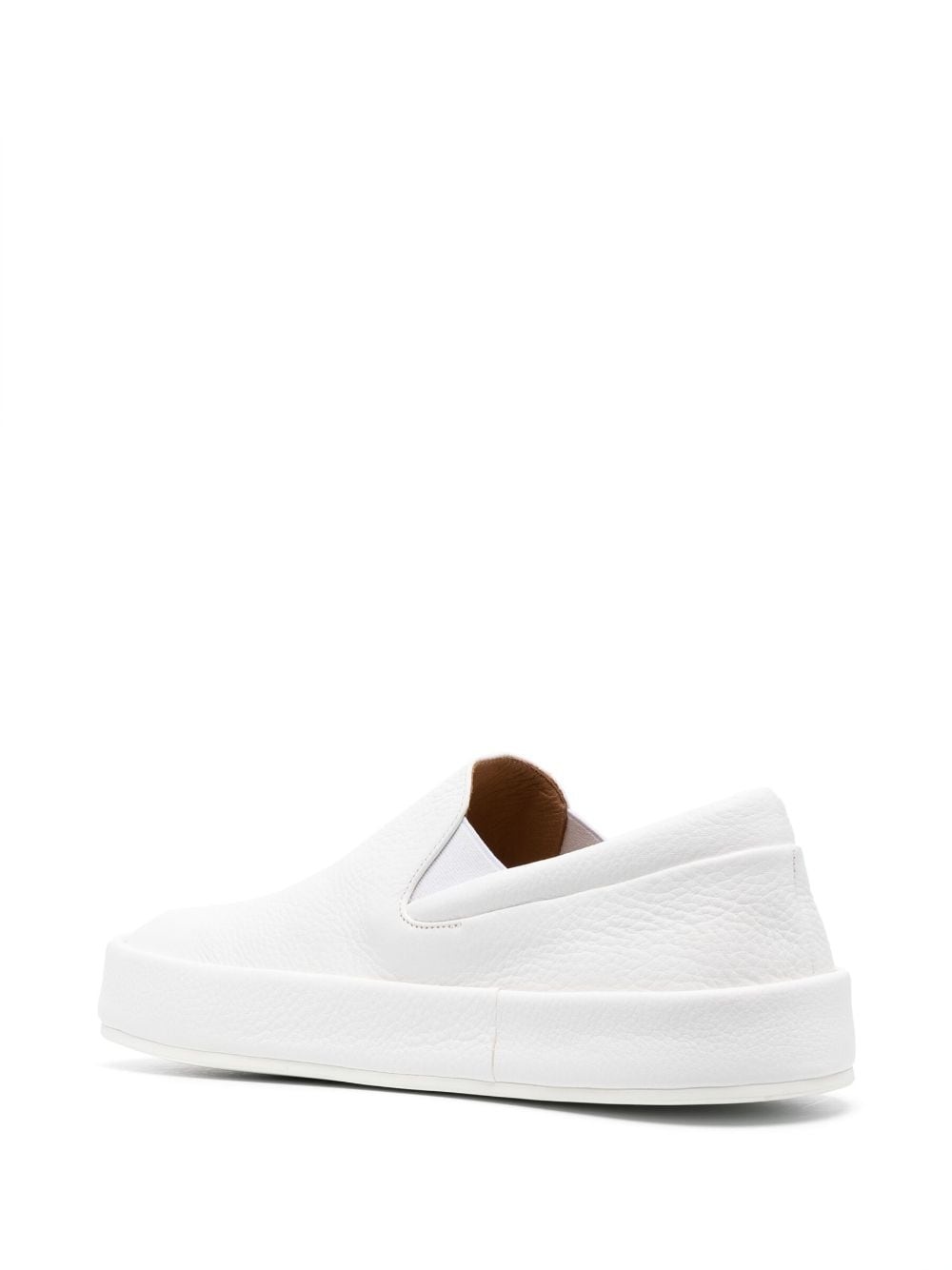 Cassapelle leather slip-on sneakers - 3