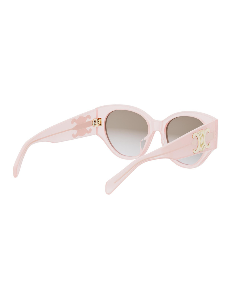 Women's Maxi Triomphe 55MM Butterfly Sunglasses - Shiny Pink Gradient Smoke 6
