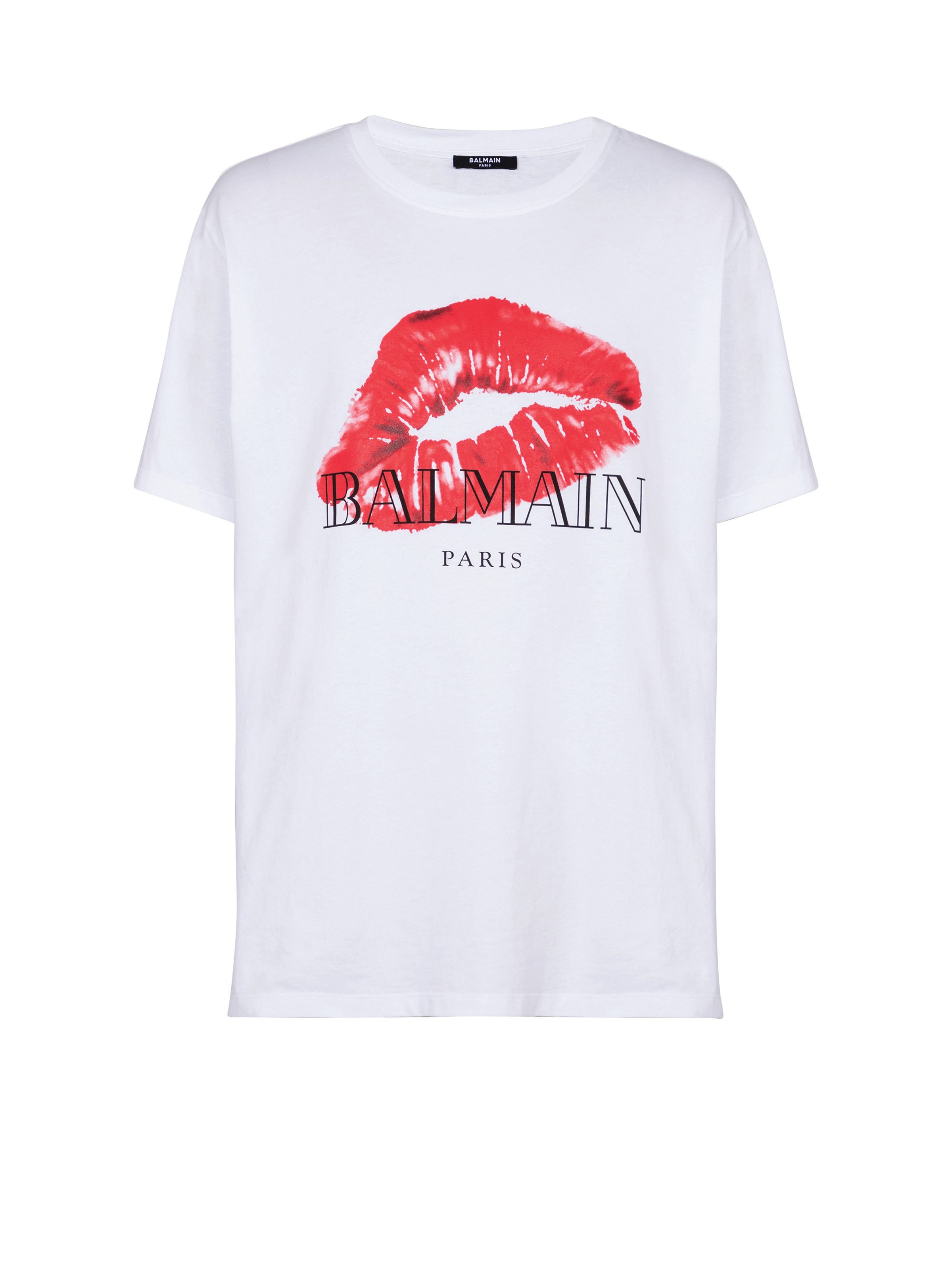 Relaxed T-shirt with Kiss print - 1