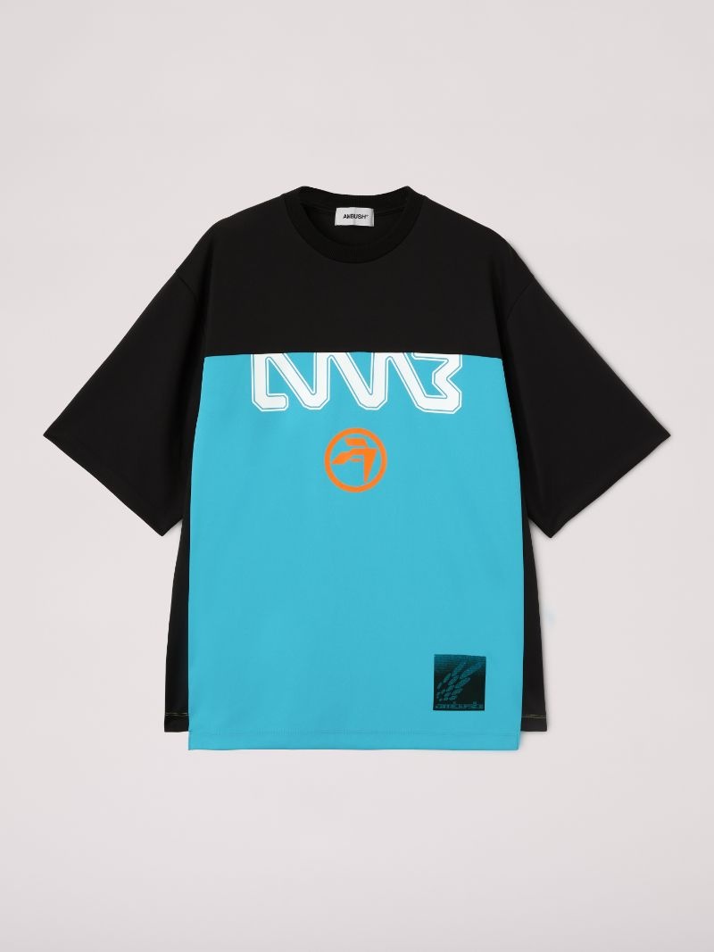PANELLED GRAPHIC SS T-SHIRT - 1