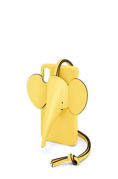 Loewe Elephant cover for iPhone XS Max in classic calfskin outlook