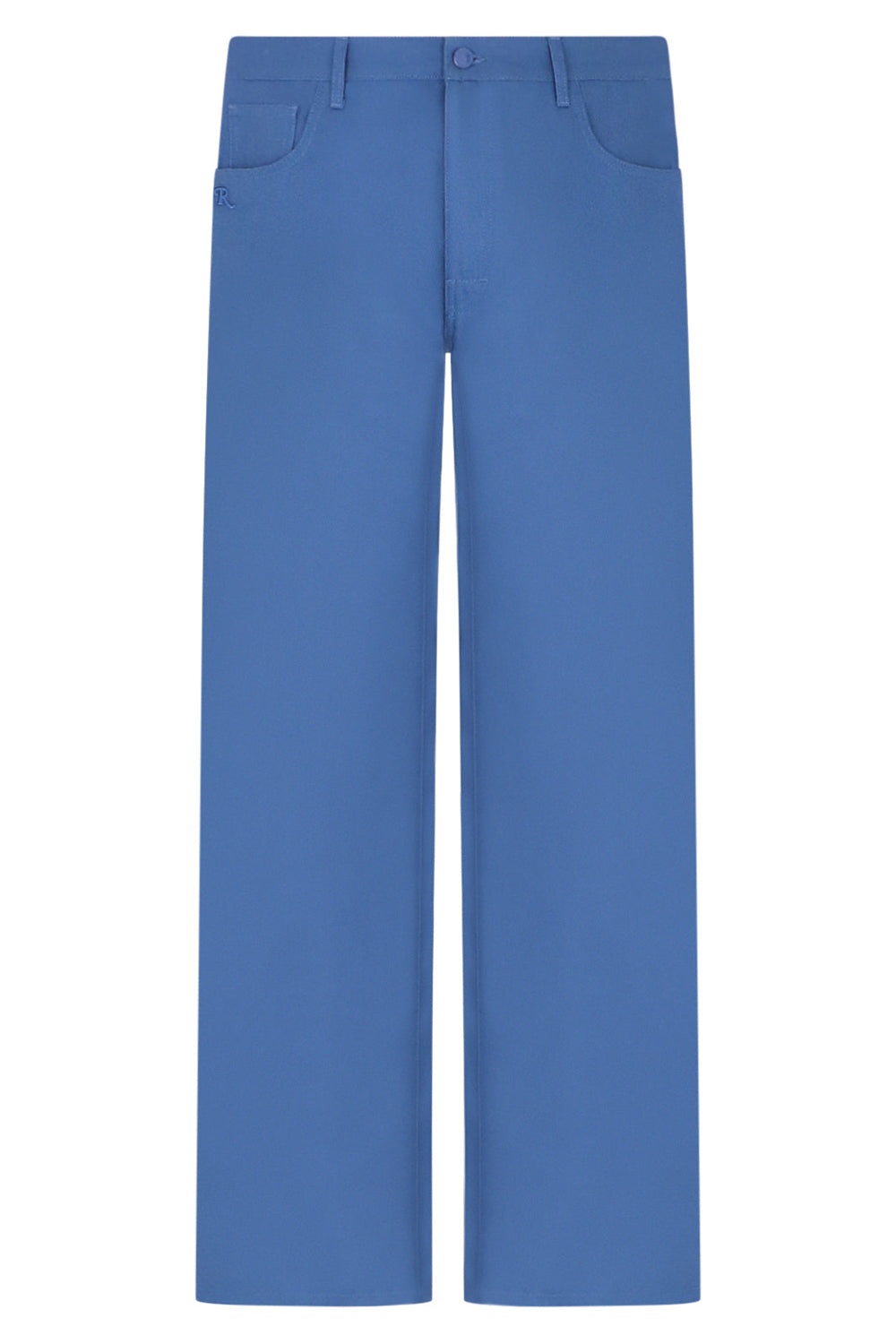 WIDE FIT DENIM WORKWEAR PANTS | BLUE - 1