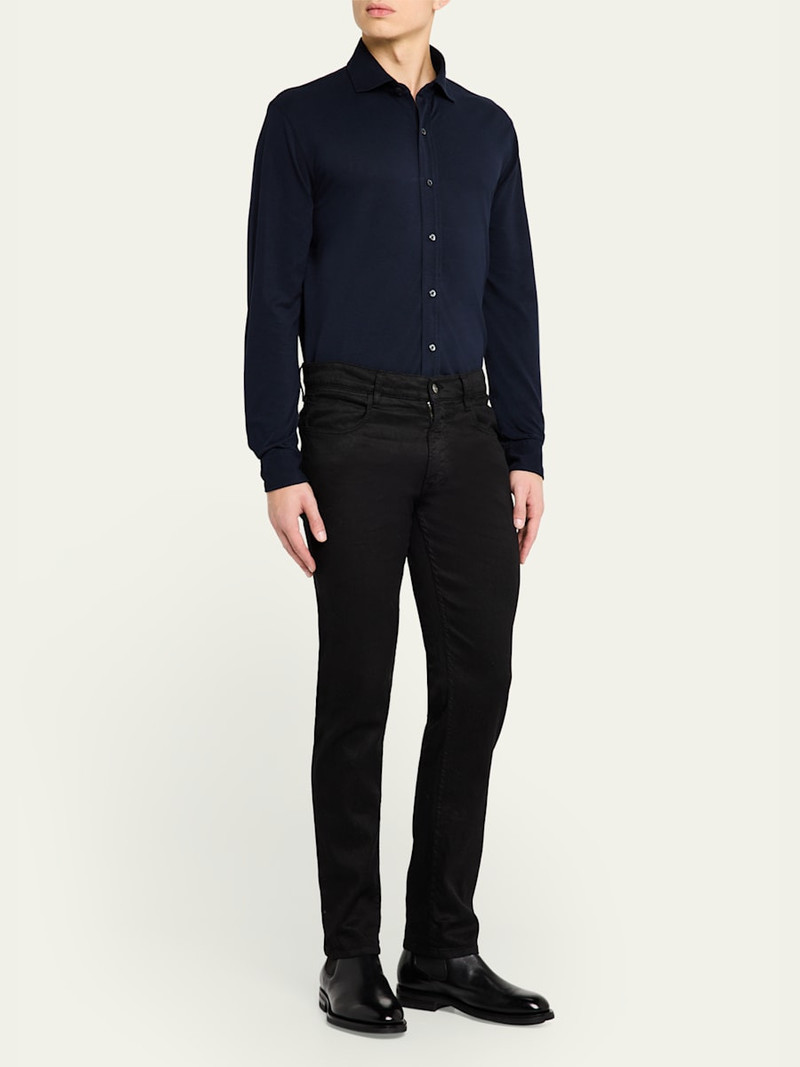 Ralph Lauren Men's Washed Pique Sport Shirt outlook