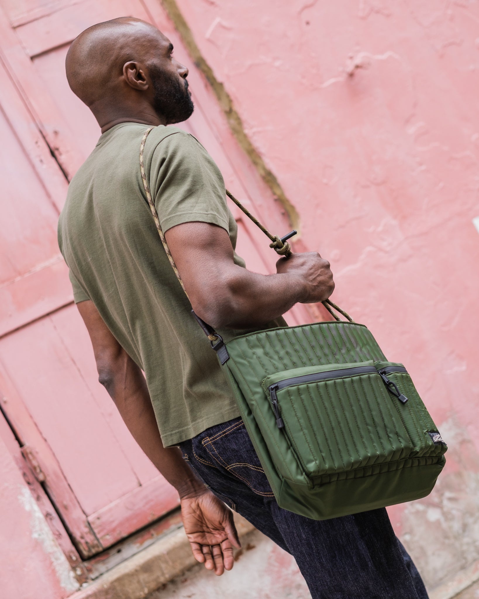 OGL ORIGINALE TECH MATERIAL MAX MILLIE BAG - GREEN - 3