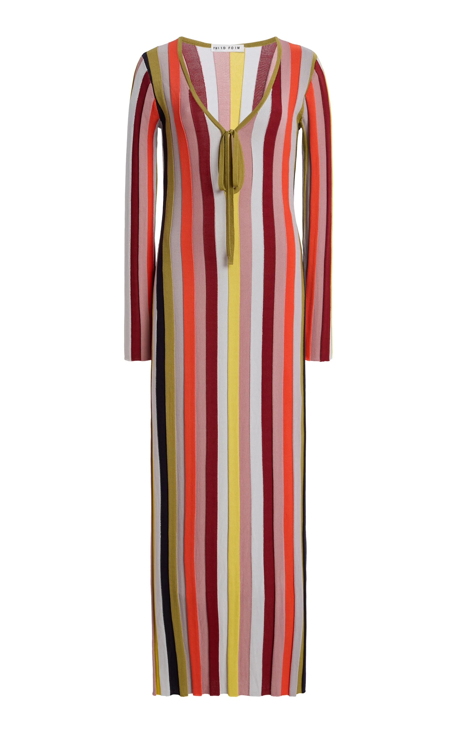 Rhythm Striped Knit Maxi Dress stripe - 1