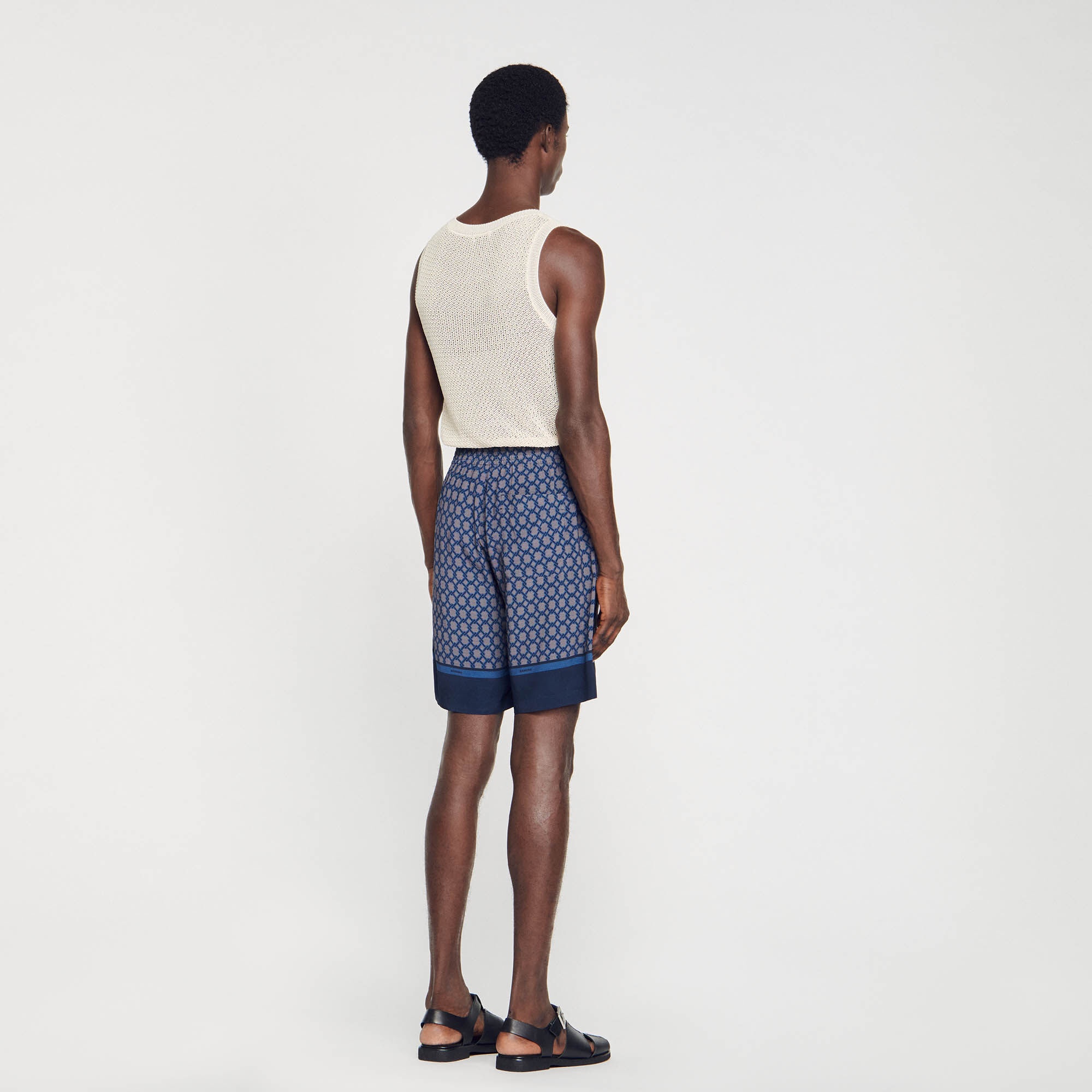PATTERNED BERMUDA SHORTS - 6