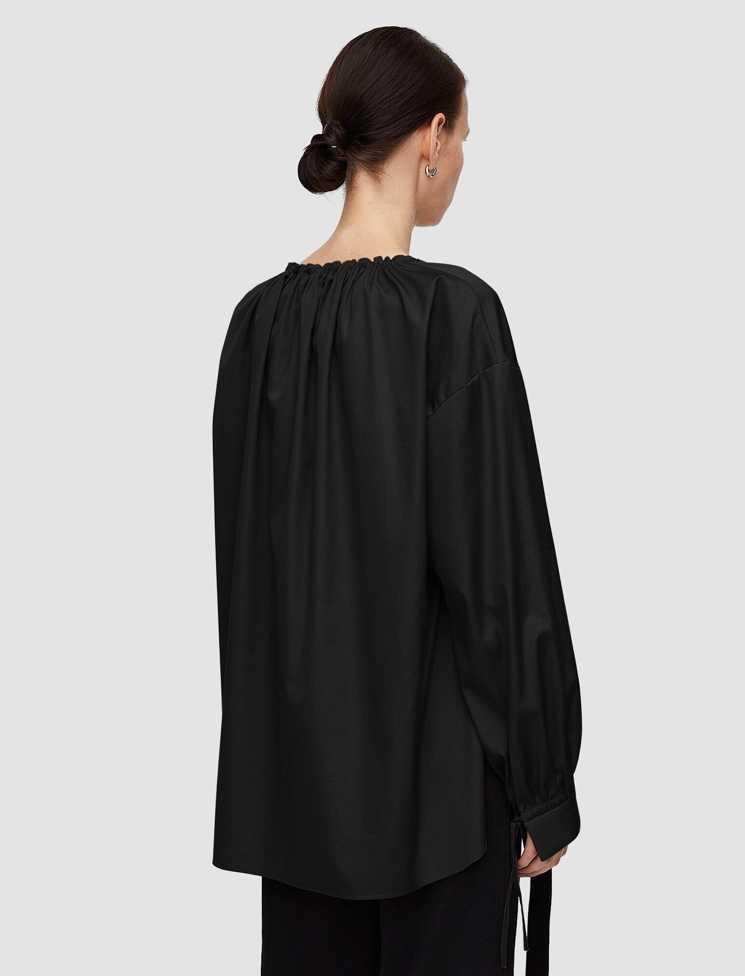 Silk Crepe de Soie Bartletts Blouse - 4