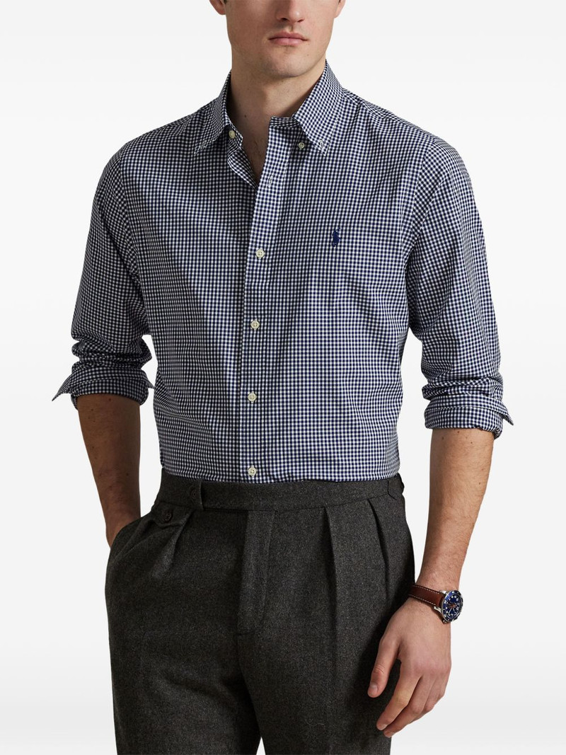 gingham-check shirt 3