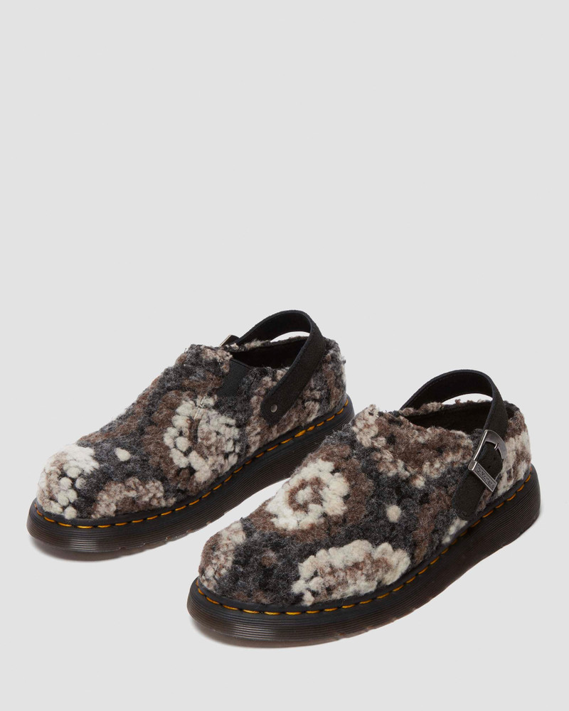 Isham Crochet Wool Suede Mules 7