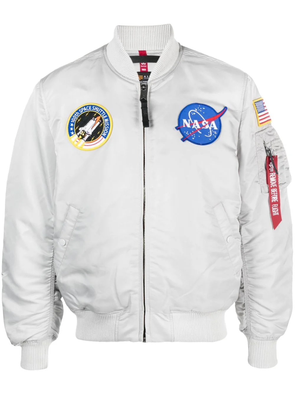 MA-1 TT Nasa patch-detail jacket - 1