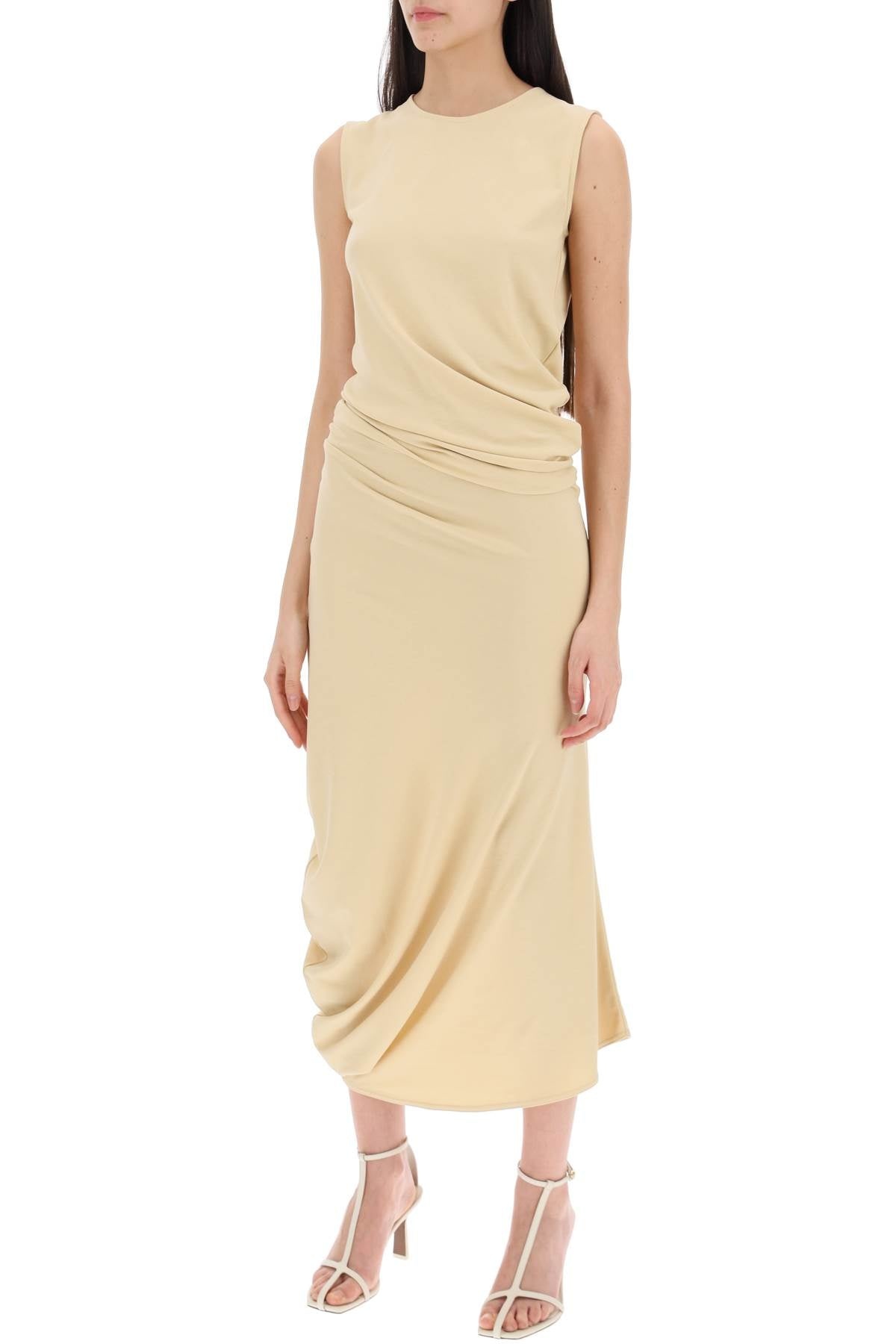 Lemaire Twisted Midi Dress Women - 4