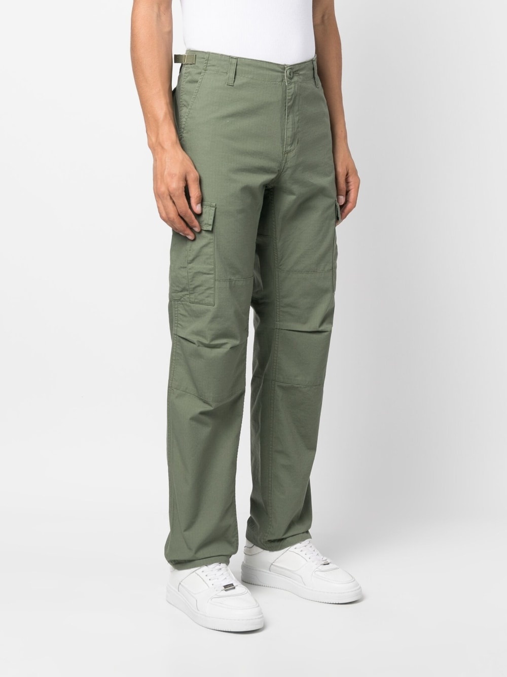 cotton cargo trousers - 3