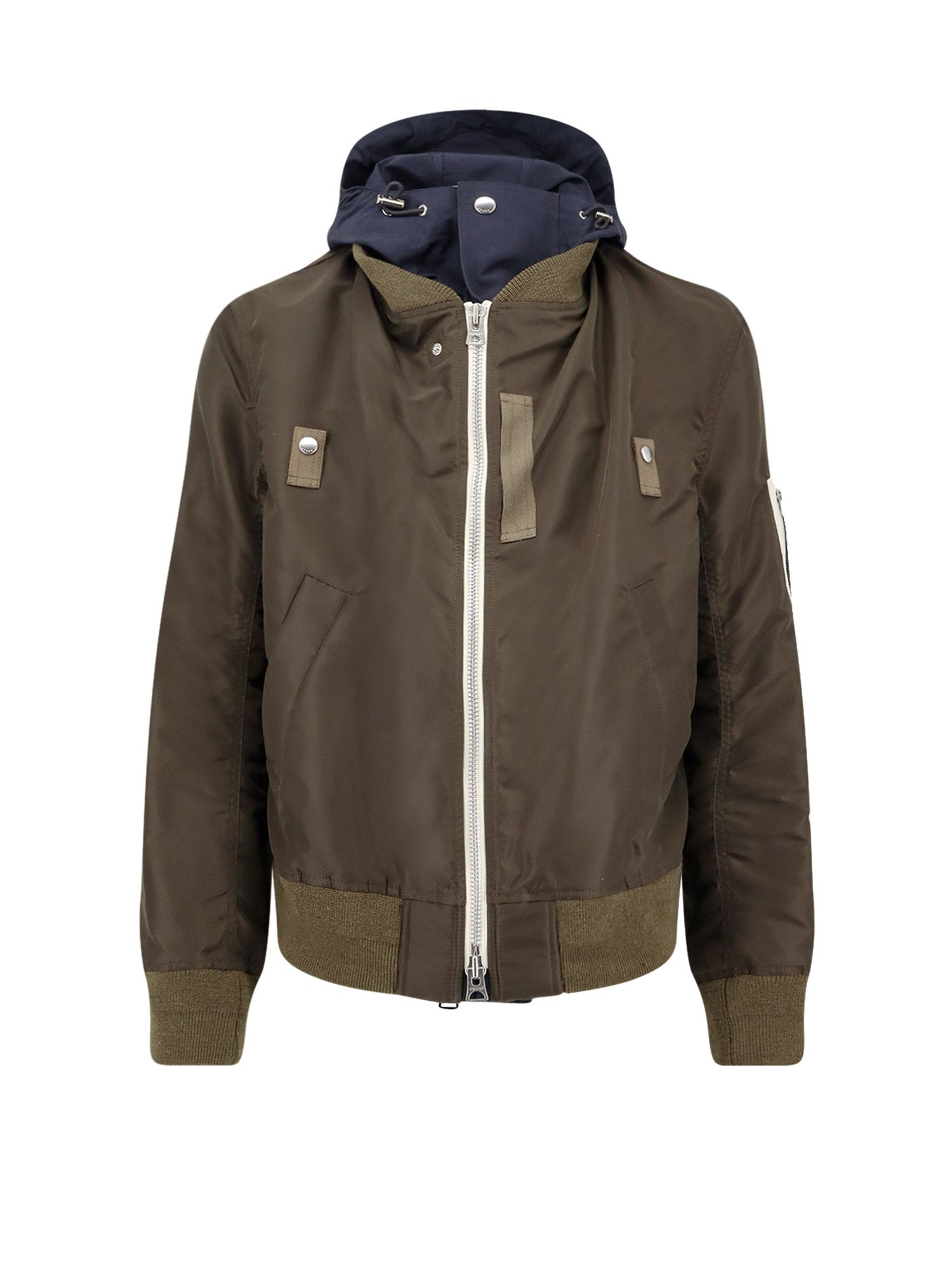 Nylon Bomber Jacket - 1