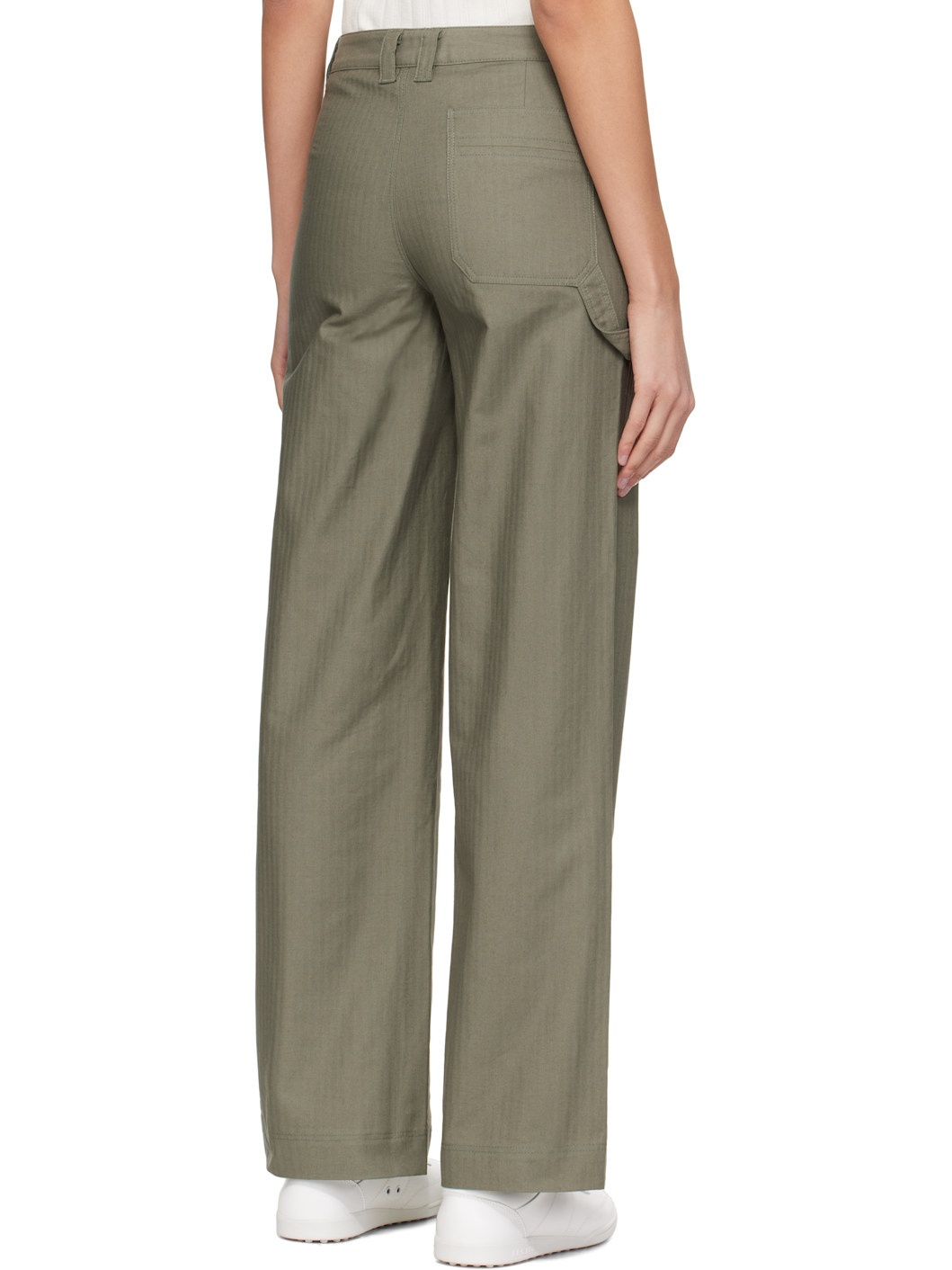 Khaki Berry Trousers - 3