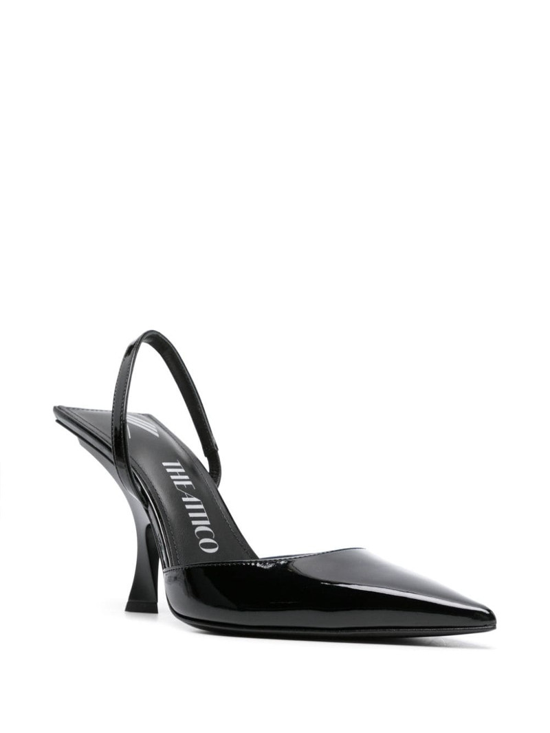 THE ATTICO Ester 95mm slingback pumps outlook