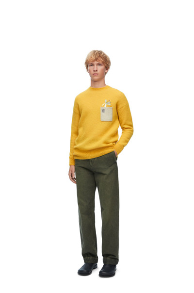 Loewe Sweater in wool and mohair blend outlook
