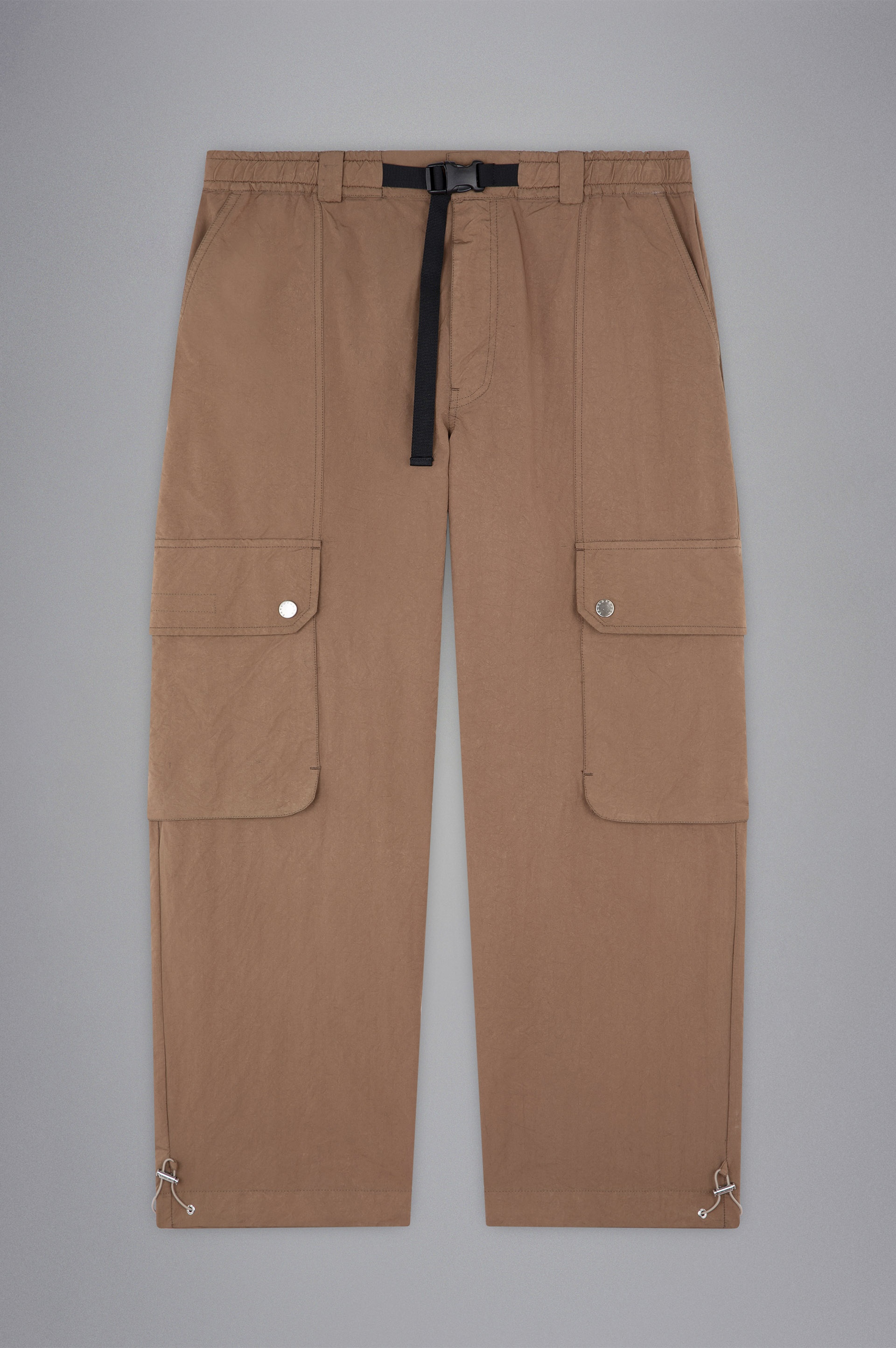GARMENT DYED CARGO TROUSERS - 1