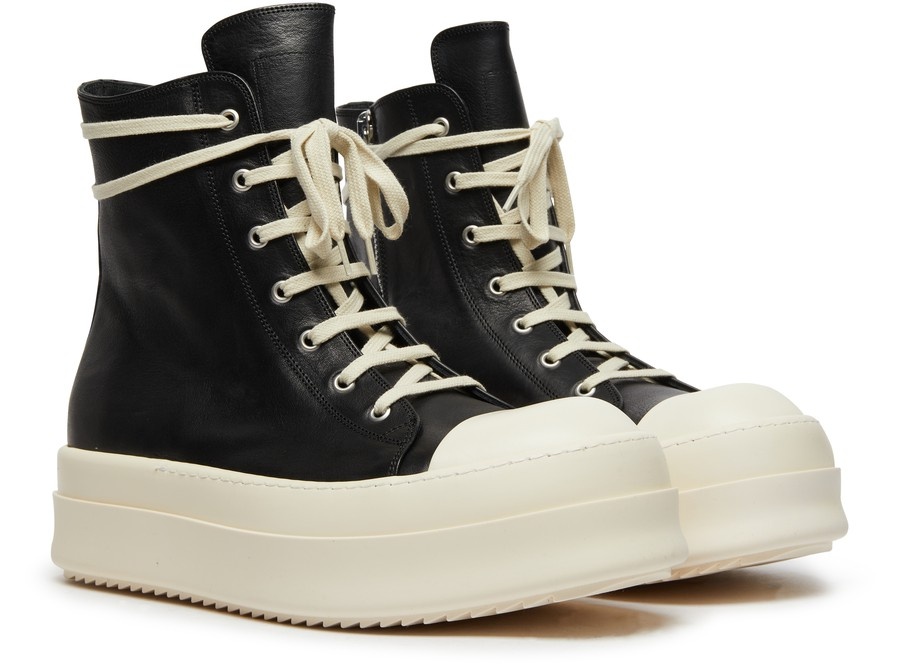 靴 Rick Owens MEGA BUMPER SNEAKERS Rick Owens Mega Bumper Sneakers in Black | SVD USA