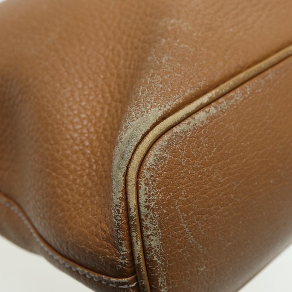 Burberry Hand Bag Leather Brown Silver - 16