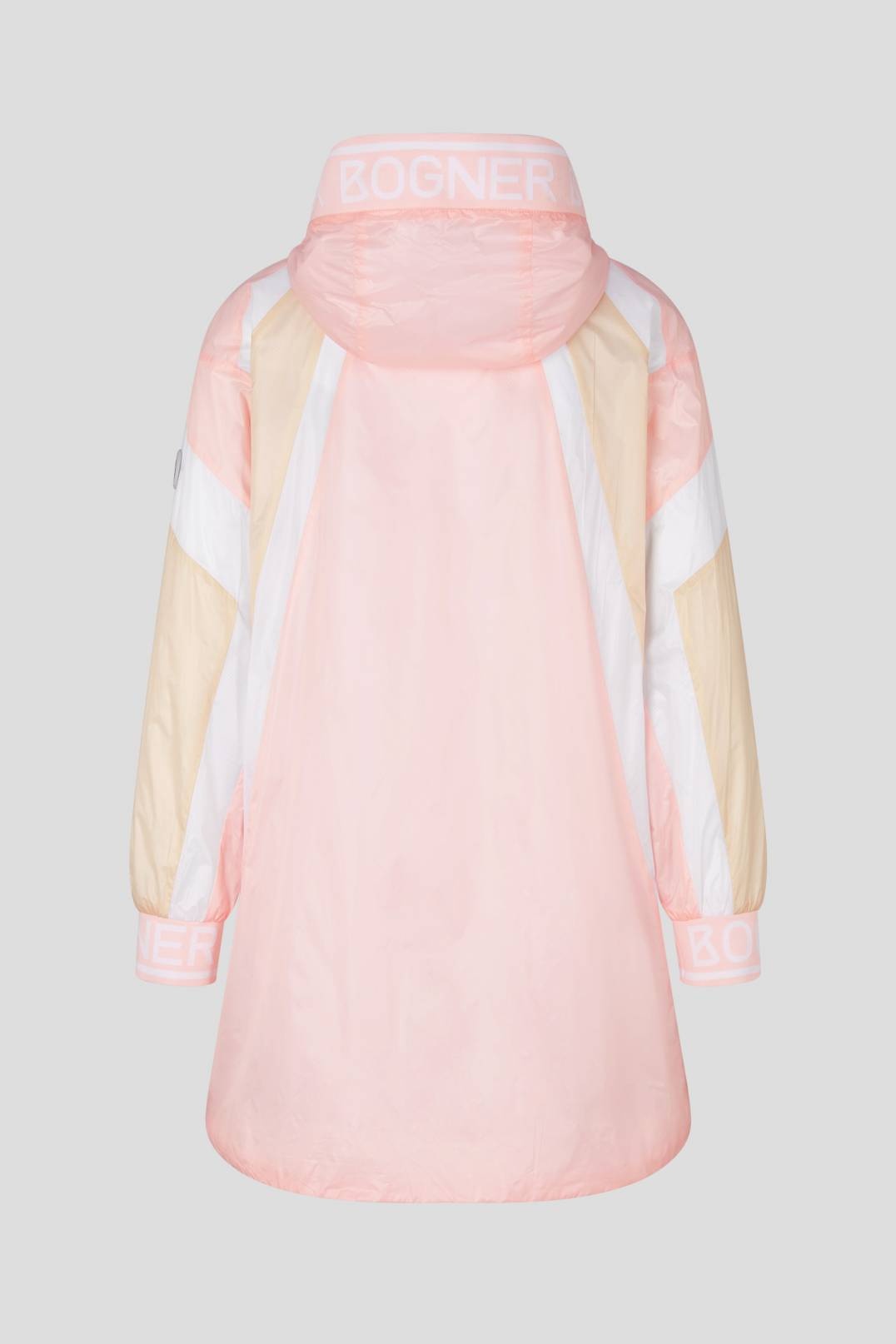 CAREN FUNCTIONAL PARKA IN PINK/WHITE - 7