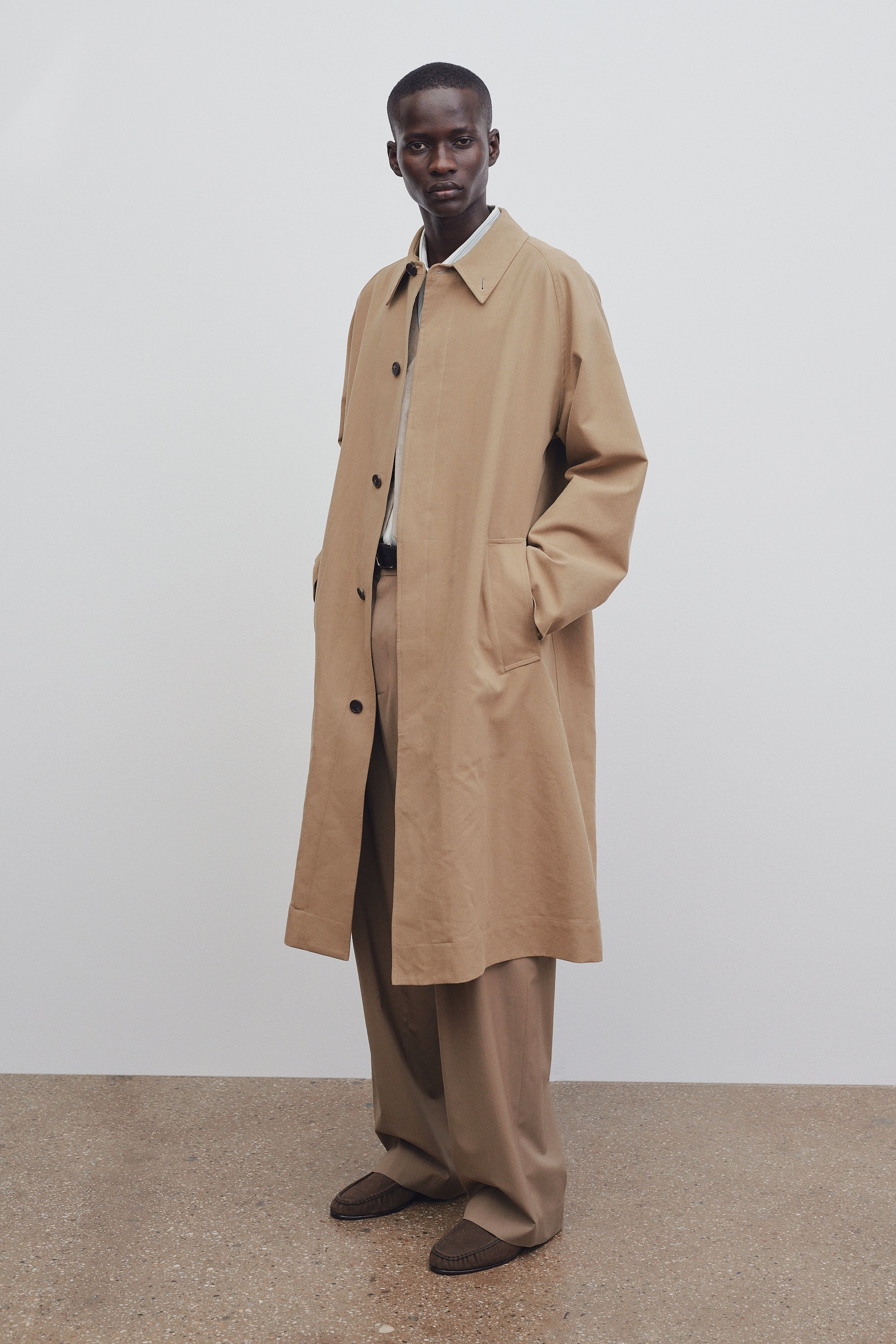 Lewis Coat in Cotton and Silk - 4