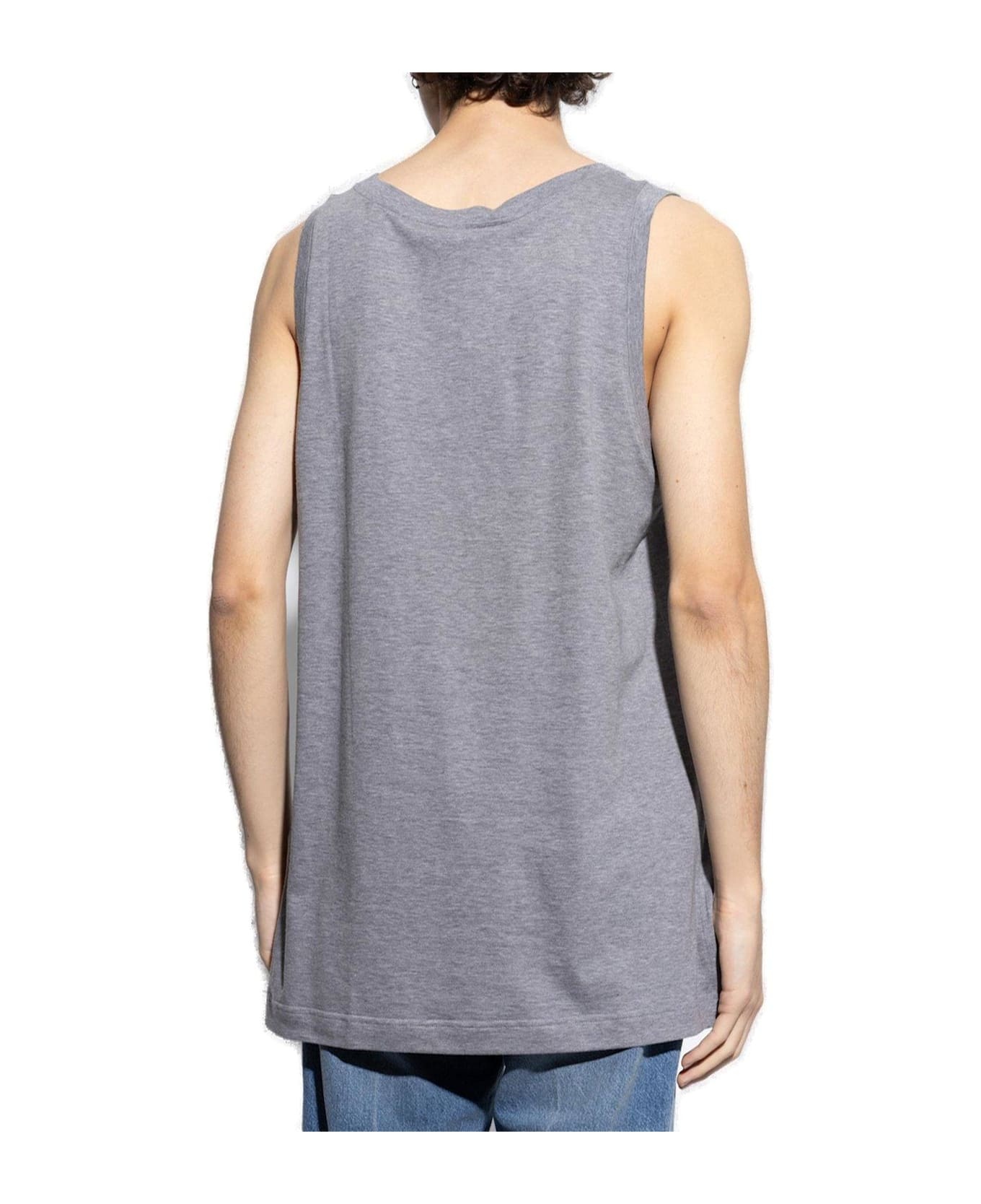 Logo Tag Oversize Singlet - 3