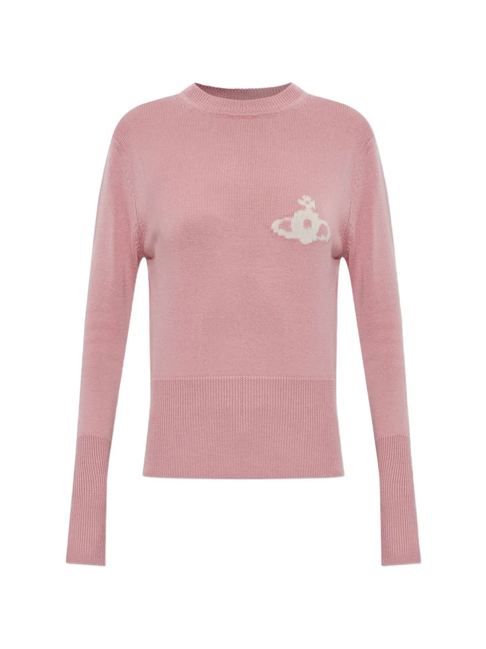 Orb-intarsia wool sweater - 1