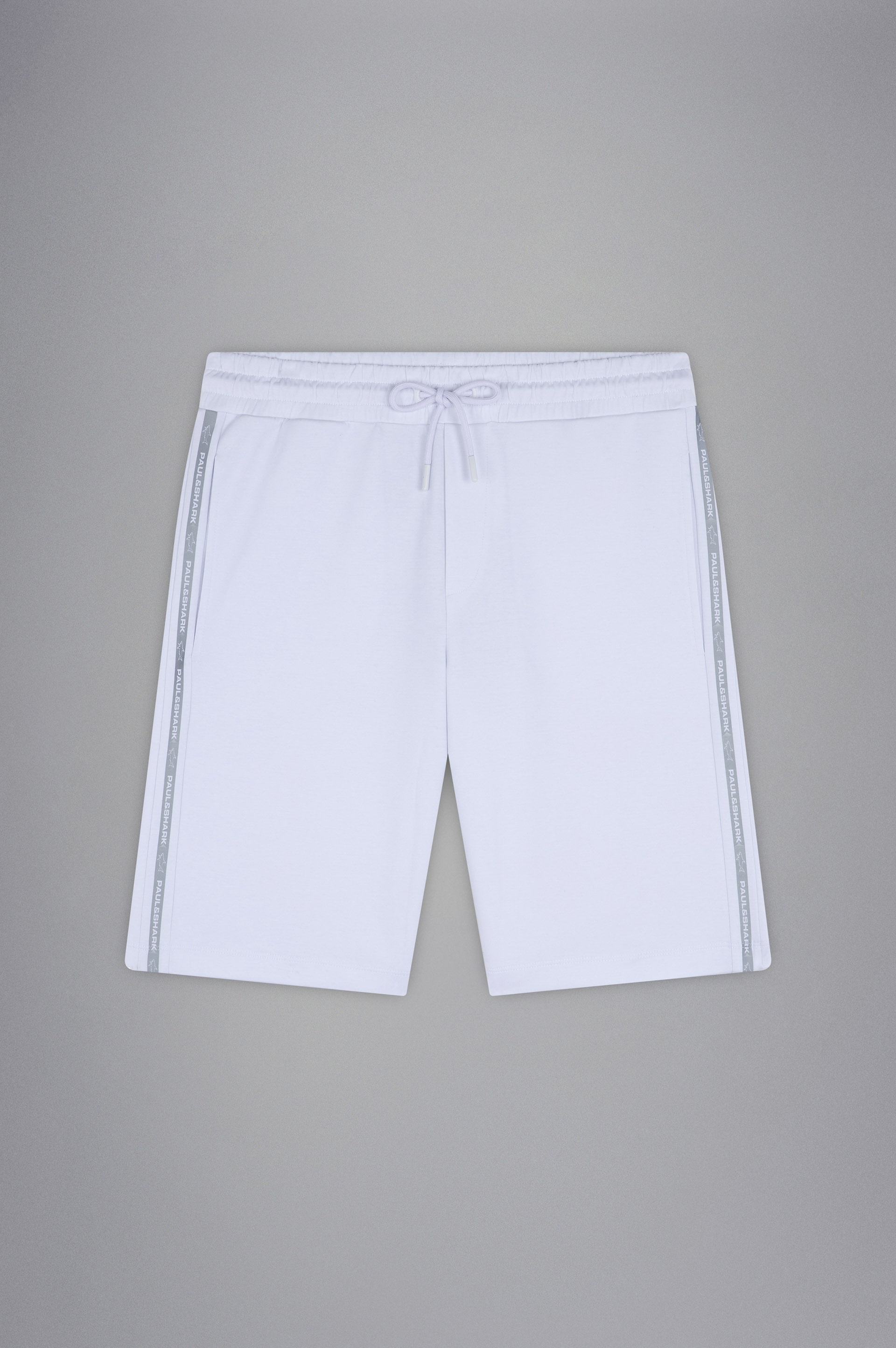 COTTON BERMUDA SHORTS WITH REFLEX PRINT - 1