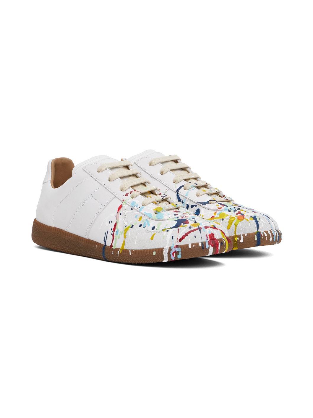 Off-White Paint Replica Sneakers - 4