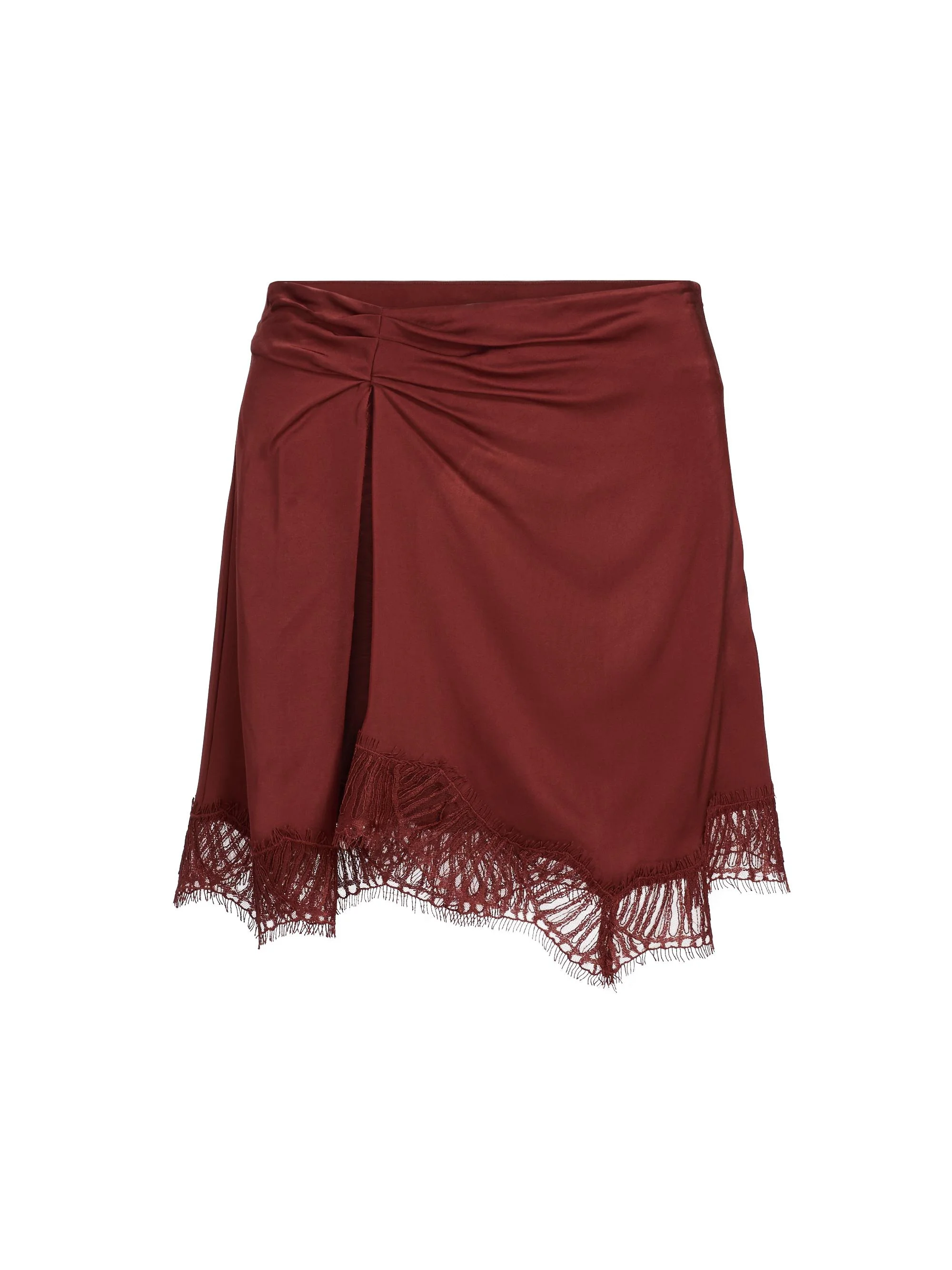 A. L.C. Women's Dion Lace-Trimmed Miniskirt - Sandalwood - 1