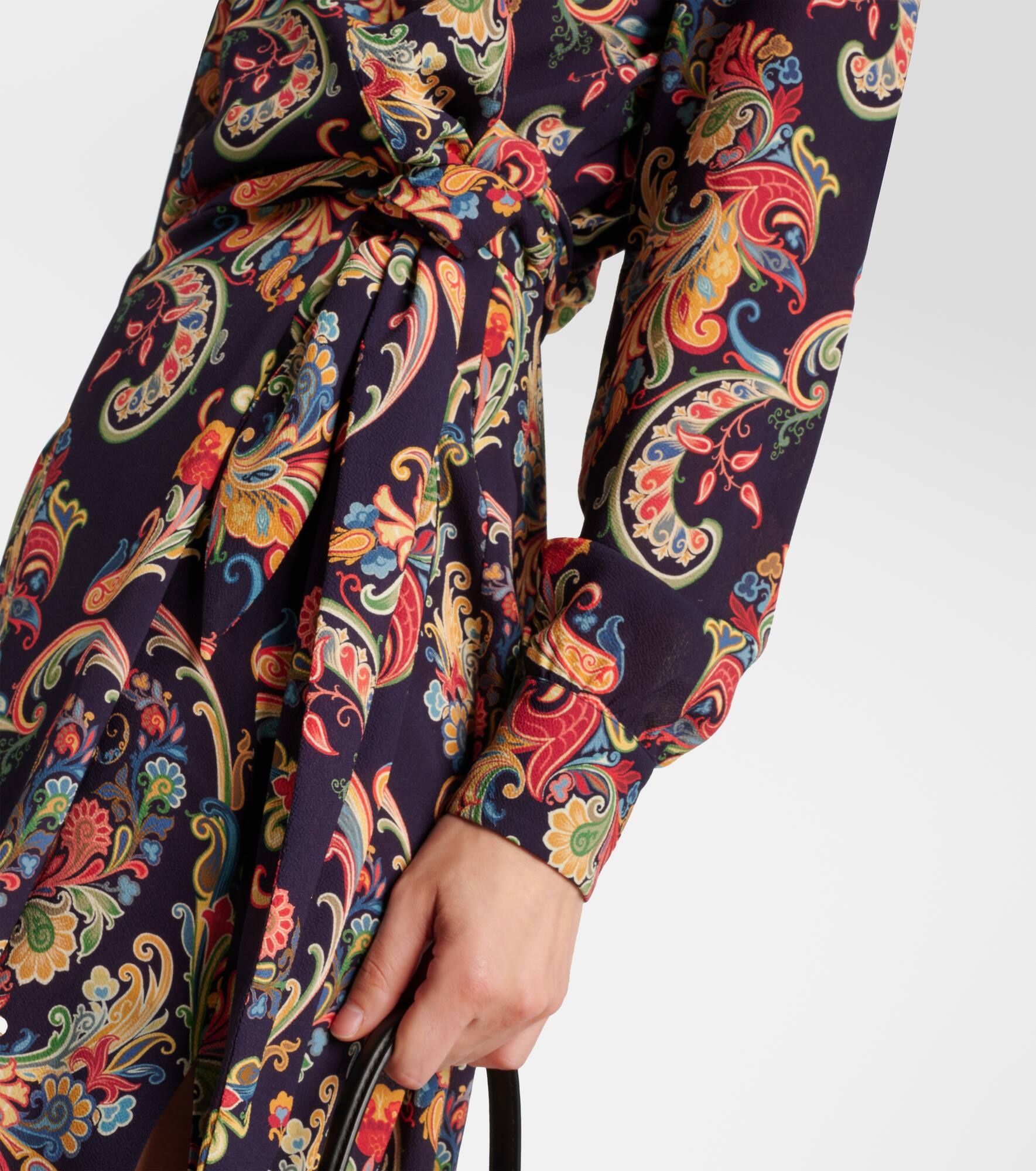 Paisley shirt dress - 5