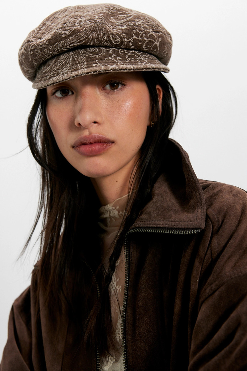 Bandana Printed Cadet Hat 1